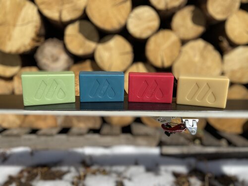 mountainFLOW eco-wax. Eco-friendly, biodegradable, ski and snowboard wax