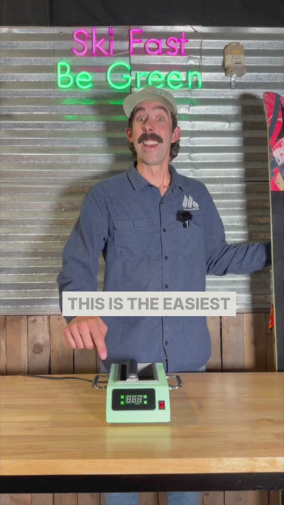 Ski Wax Roller Machine